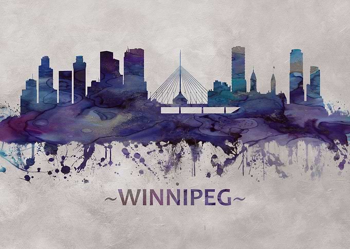 Winnipeg Canada skyline