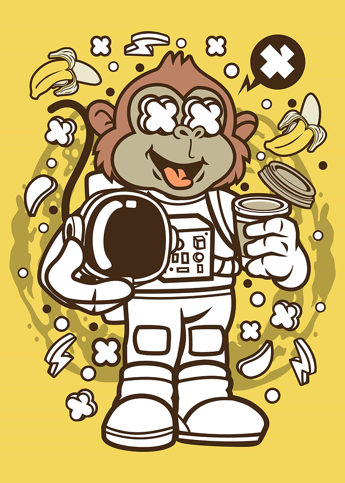 Monkey Astronaut