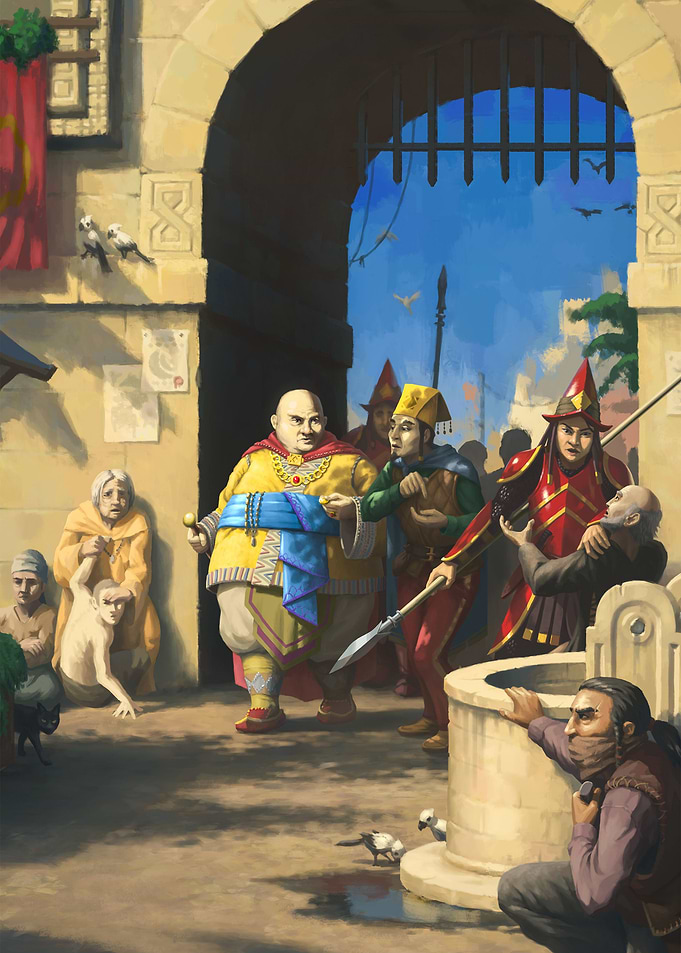 Walk of the merchant