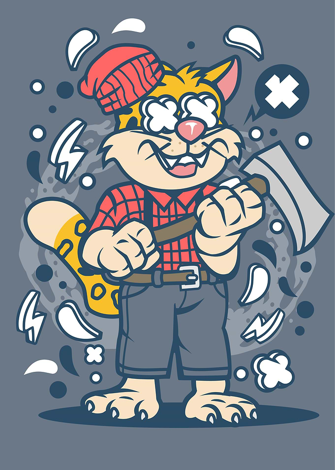Leopard Lumberjack