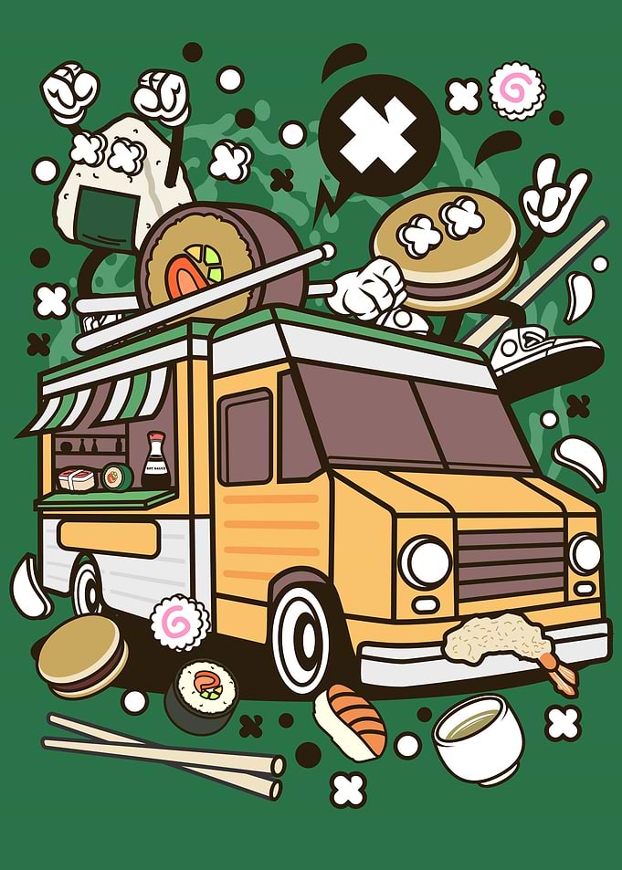 Japanese Food Van