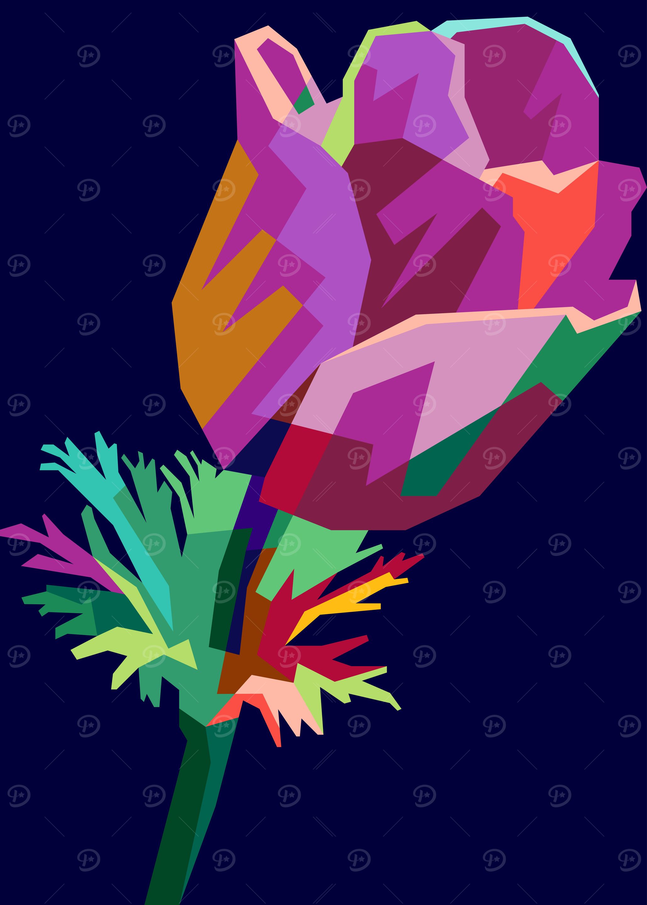 Colorful Flower