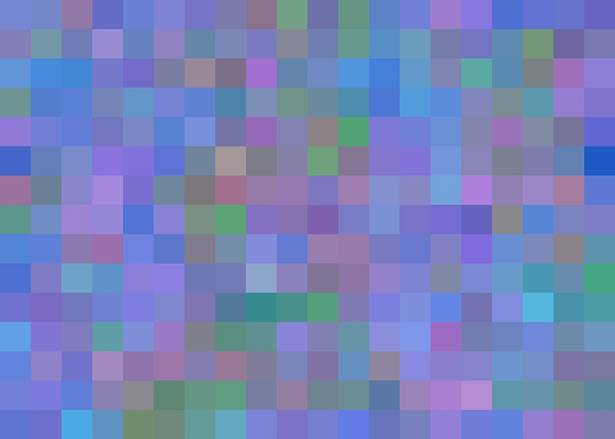 geometric pixel pattern