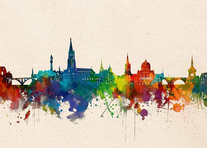 bern watercolor