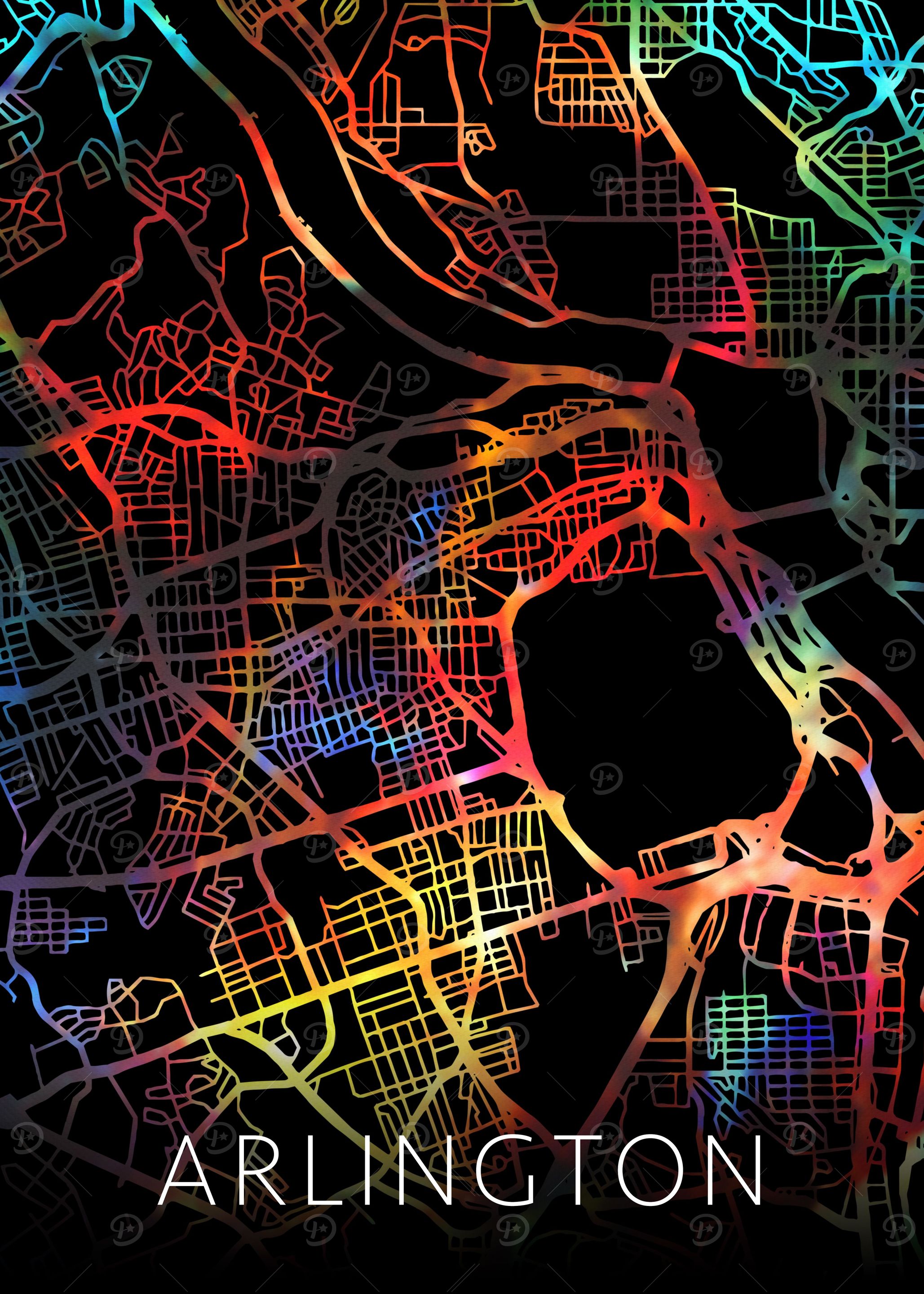 Arlington Virginia Map