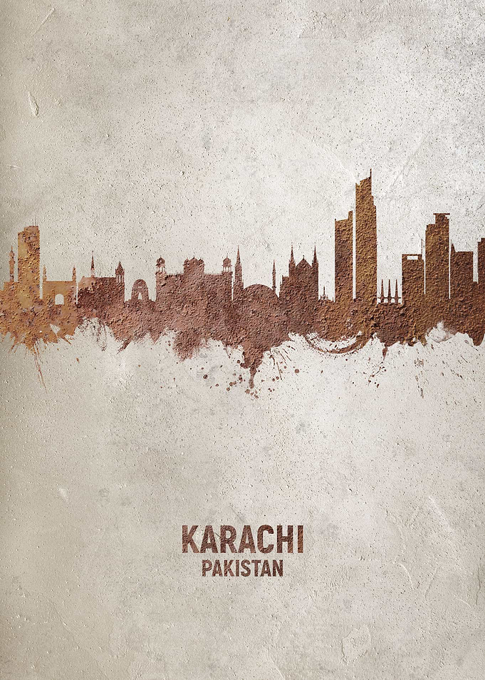 Karachi Pakistan Skyline