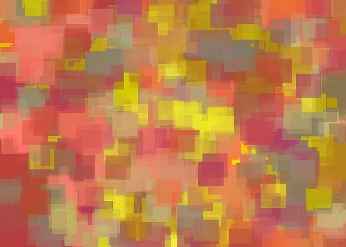 geometric pixel pattern