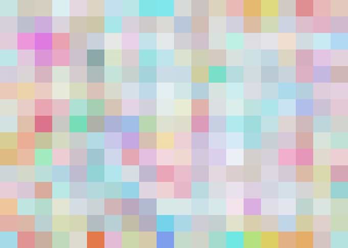 geometric pixel pattern