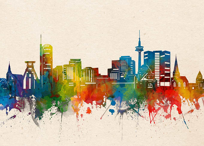 essen watercolor