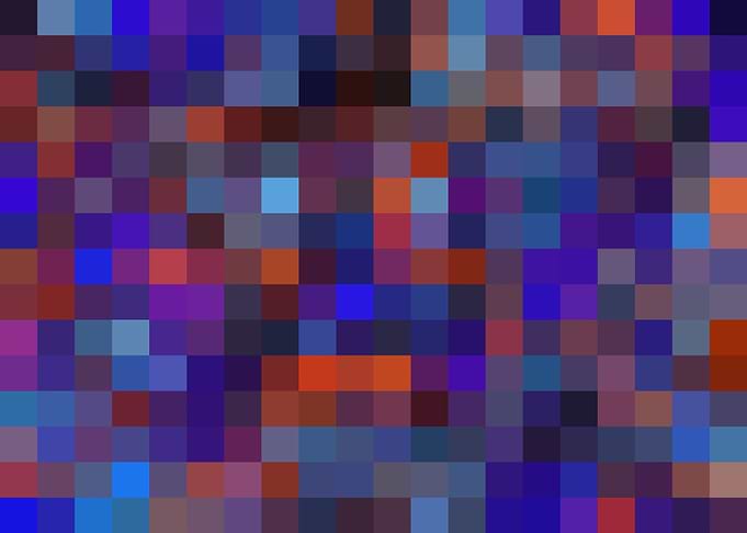 geometric pixel pattern