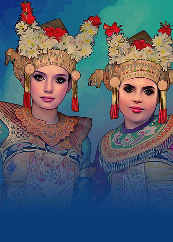 Balinese Legong Dancers