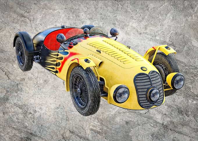 1930 Yellow Comet