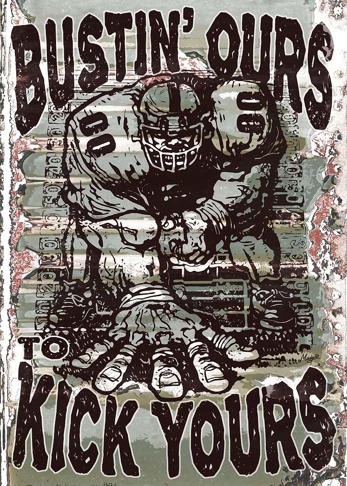 Bust Ours Kick Yours Fball