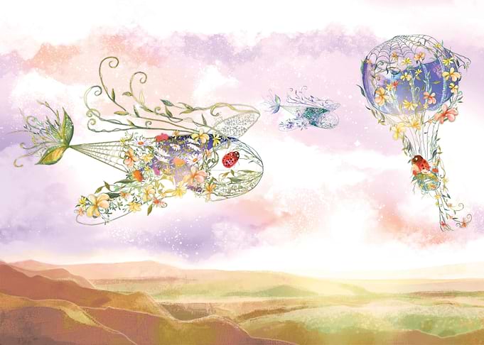 Floral aircrafts