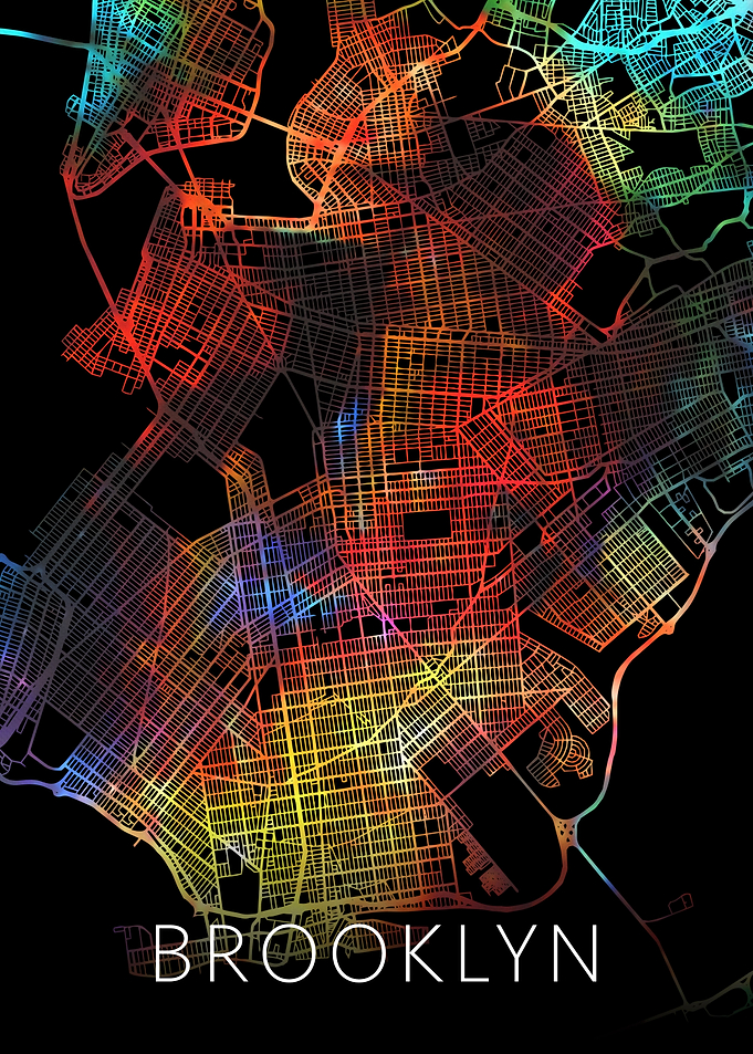 Brooklyn NY City Map