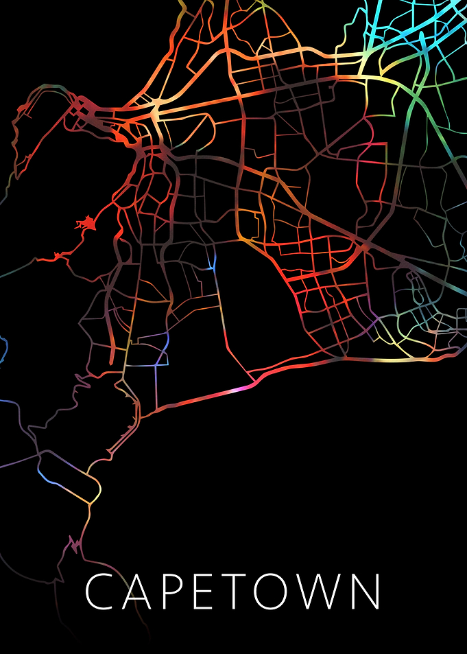 Capetown City Street Map