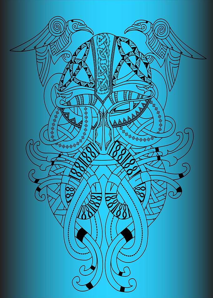 Odin and Ravens