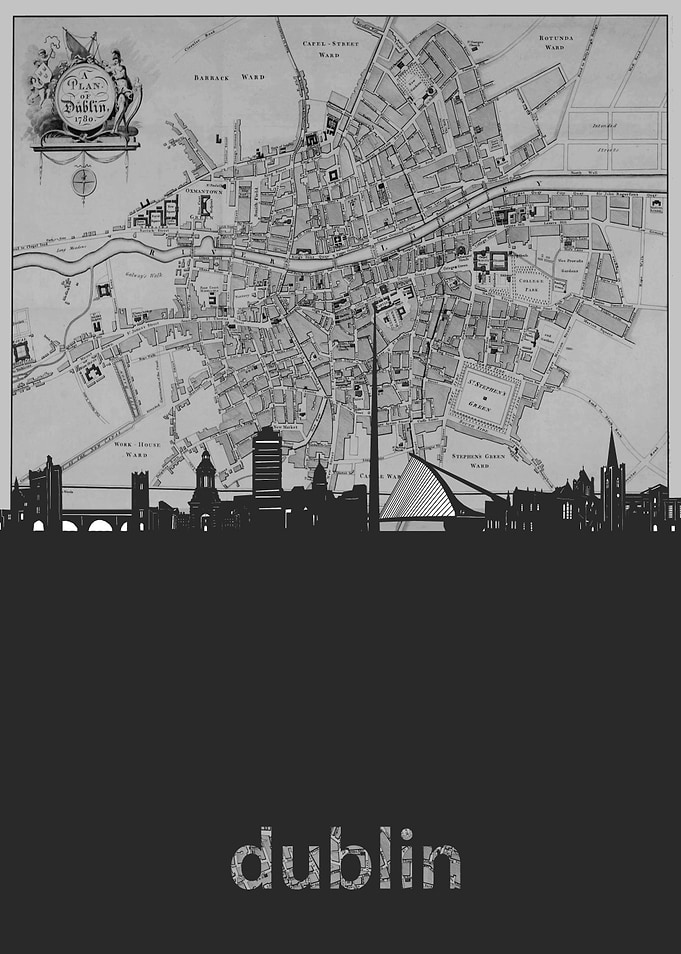 dublin skyline grey