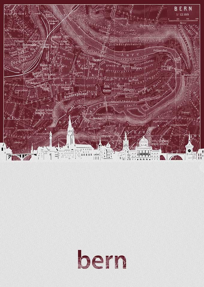 bern skyline red