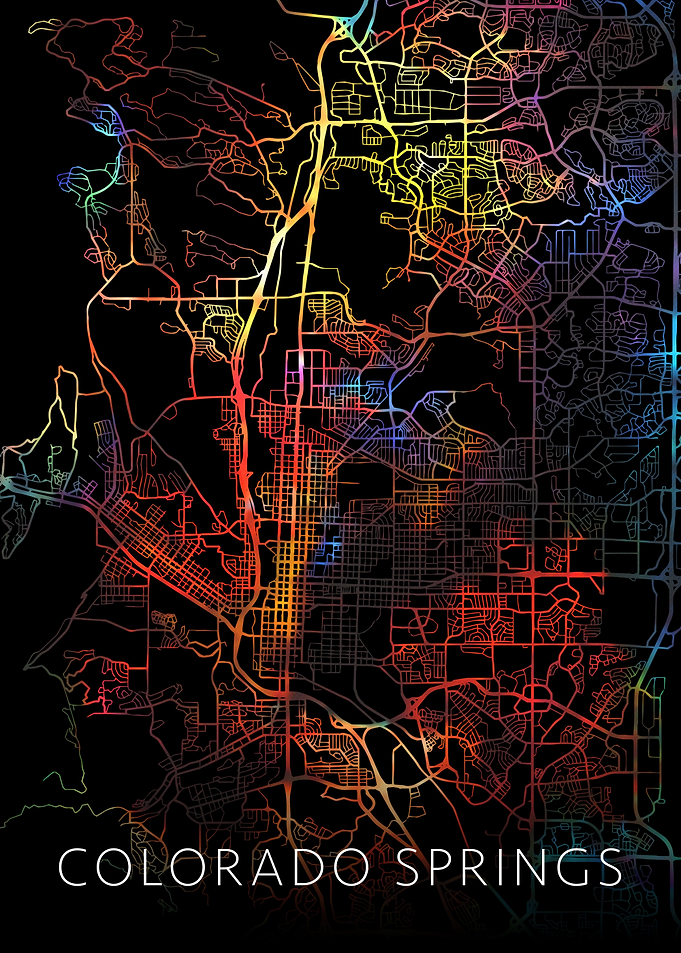 Colorado Springs City Map