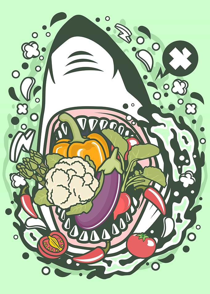 Shark Vegetable