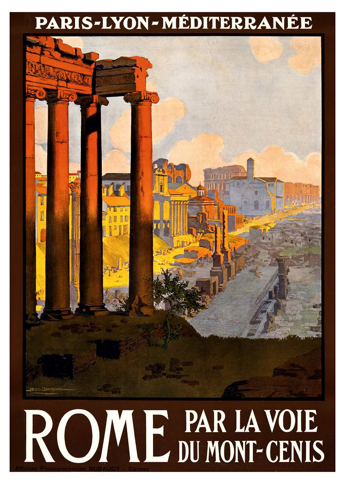 Travel Poster Rome