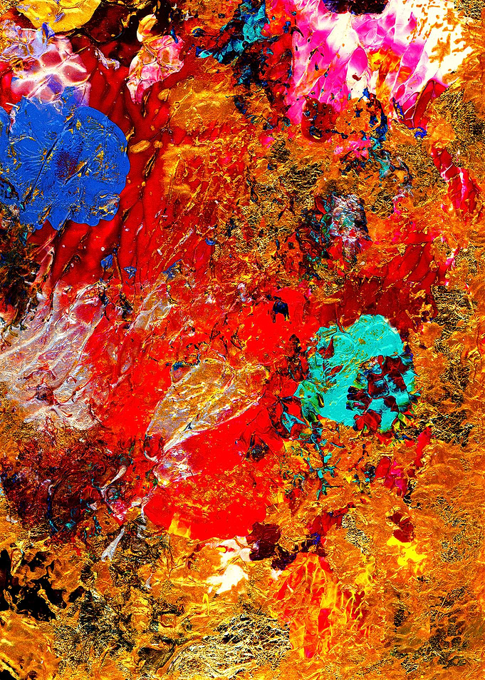 Gold abstract 4