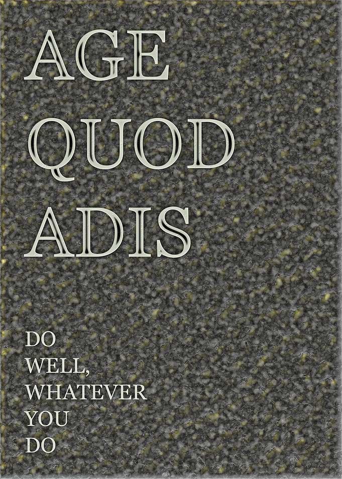 Do Well Whatever You Do