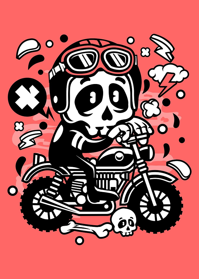 Skull Motocross
