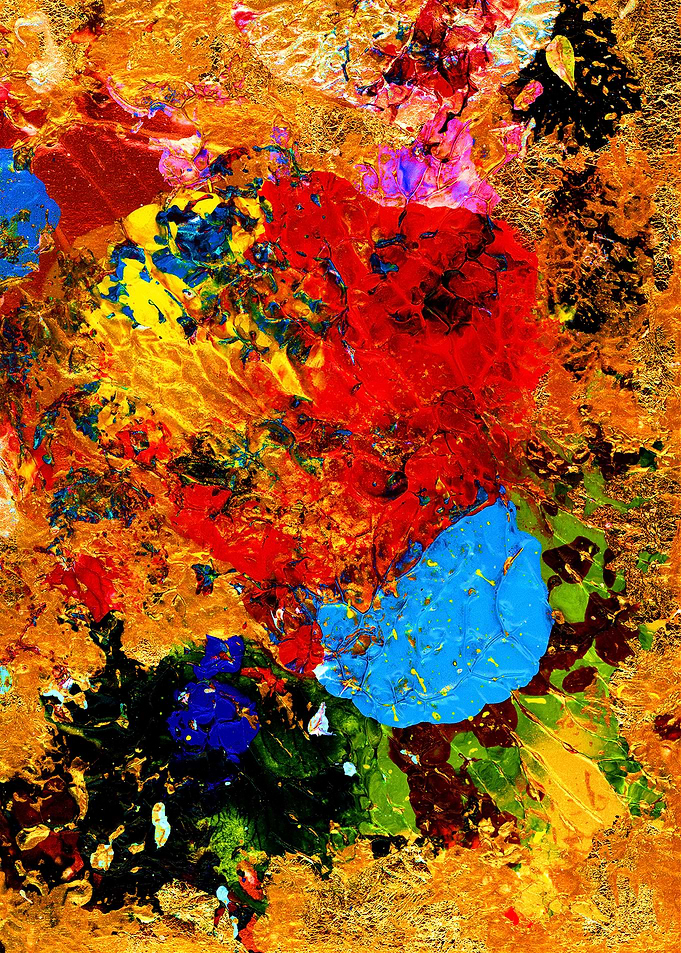 Gold abstract 2