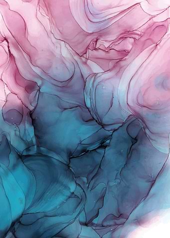 Eggplant Pink Alcohol Ink