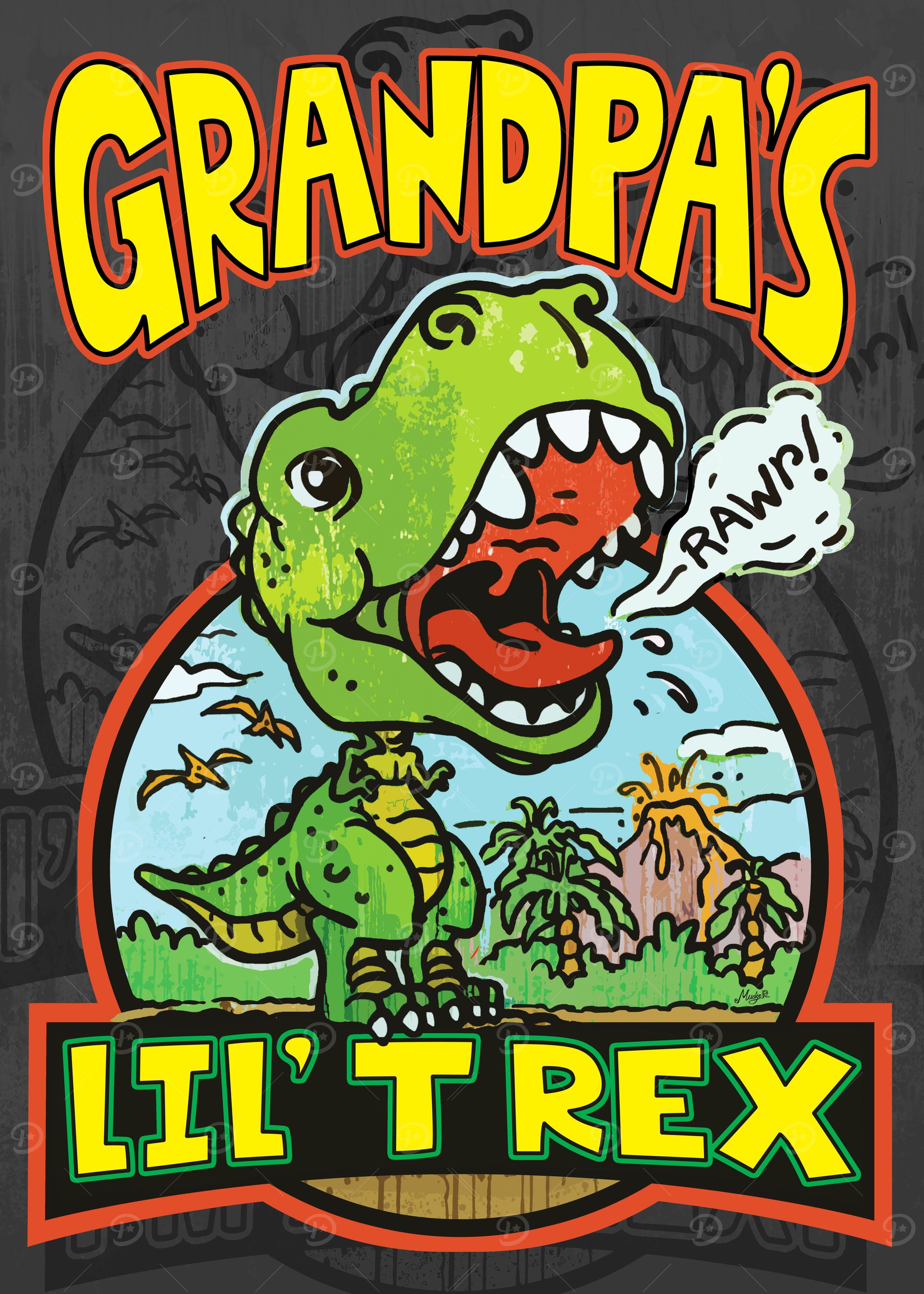 Grandpas Lil T Rex