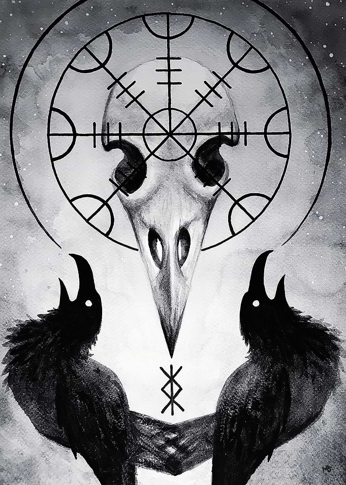 HUGINNxMUNNIN Helm Of Awe