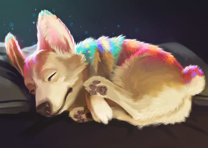 Corgi Alebrije