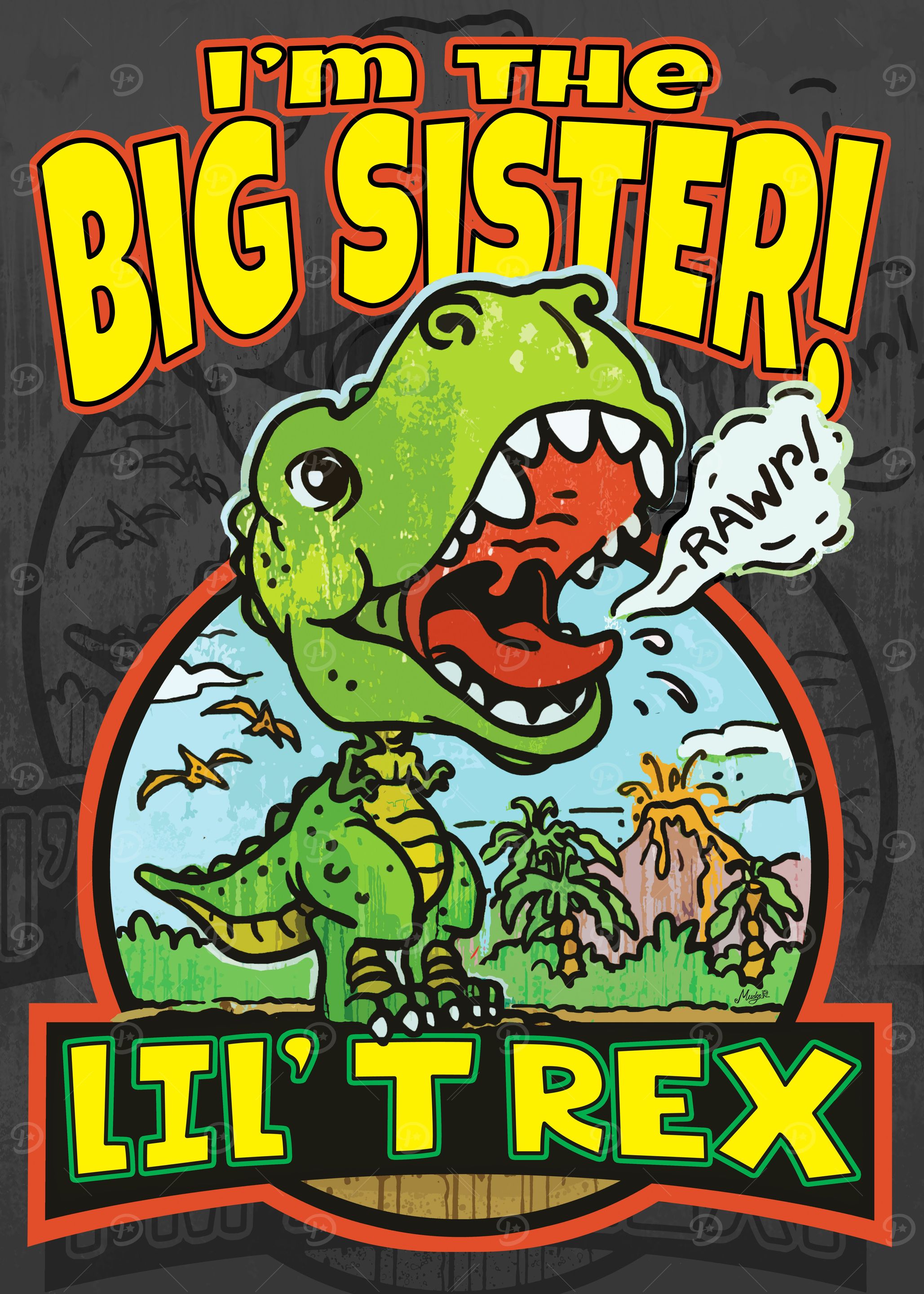 Little T Rex Big Sister