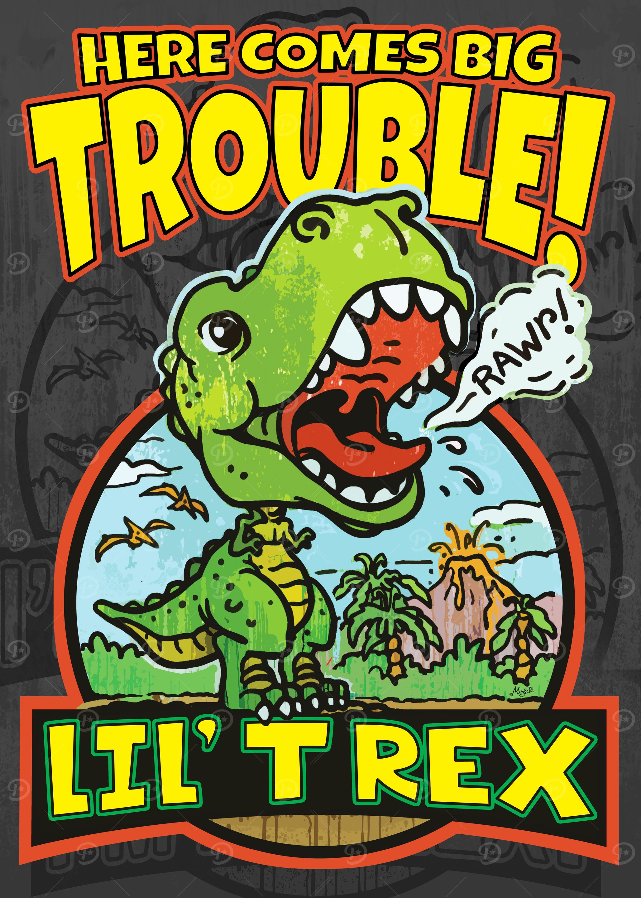 Lil T Rex Big Trouble