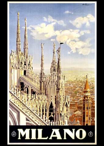 Vintage Poster Milan