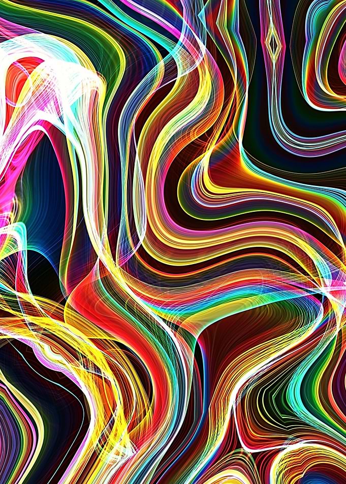 Wavy Abstract Background