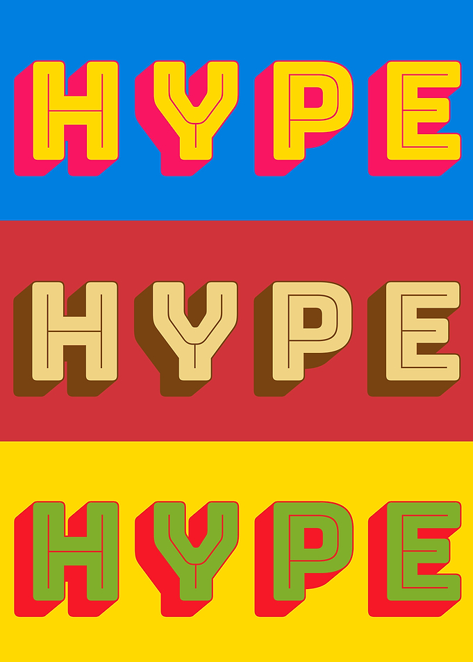 PopArt HYPE HYPE HYPE