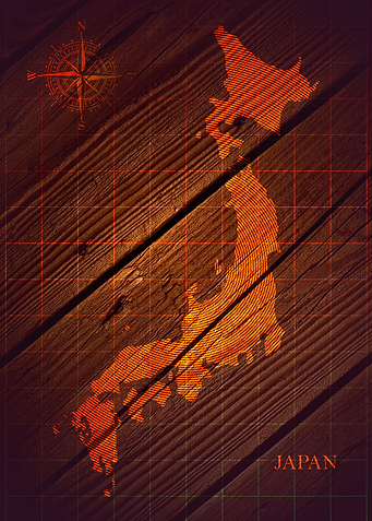 MAP OF JAPAN