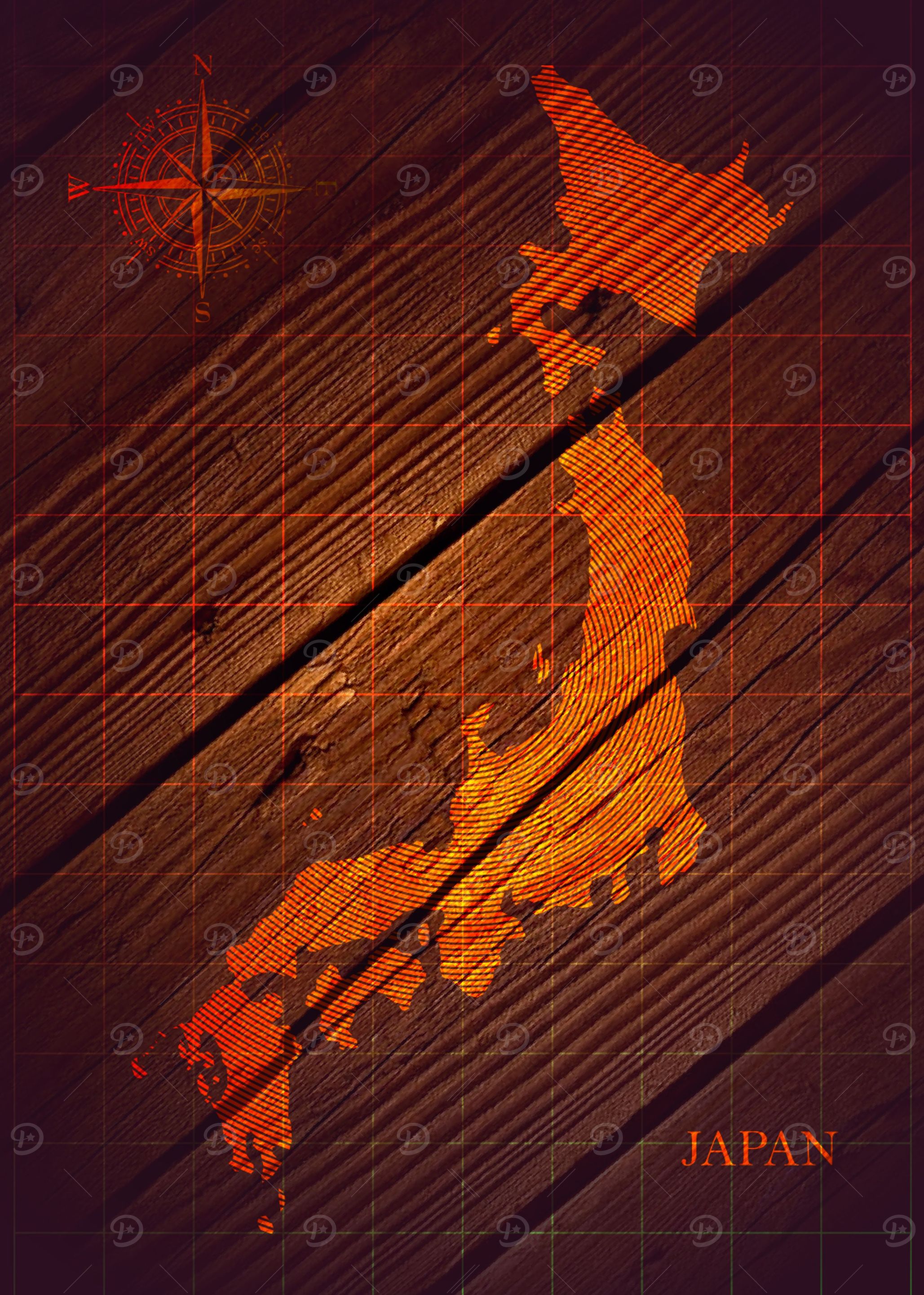 MAP OF JAPAN