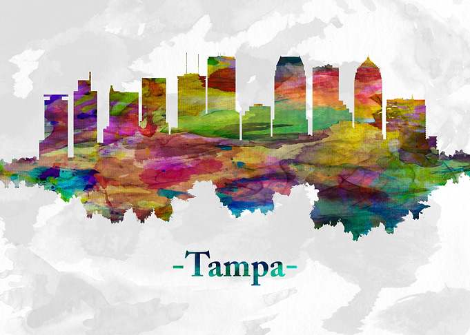 Tampa Florida skyline