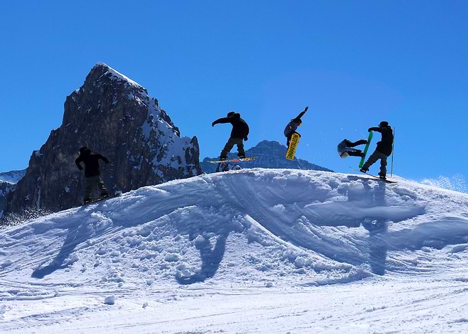 Snowboarding
