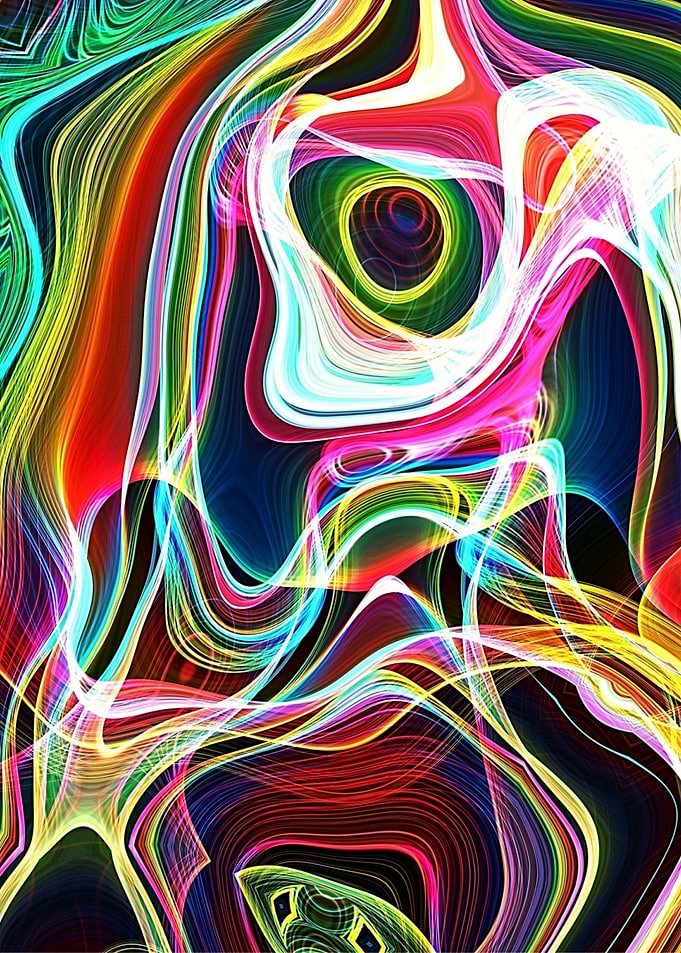 Wavy Abstract Background