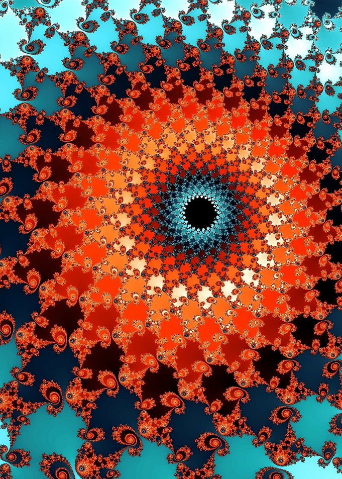Red and Blue Fractals