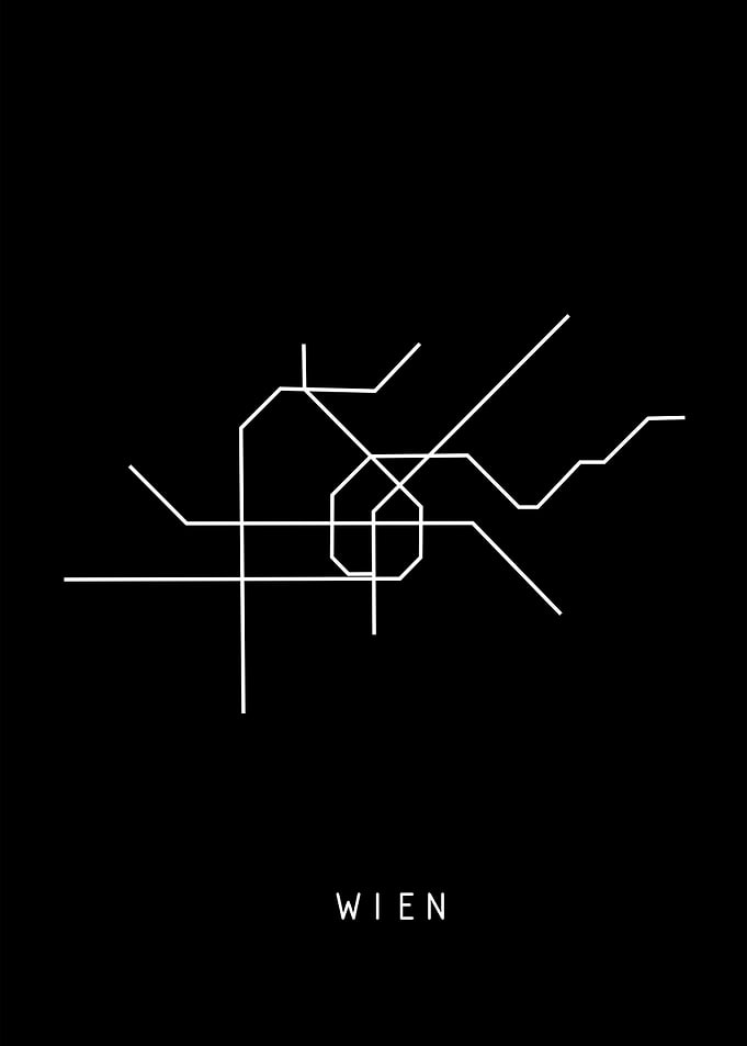 Wien subway black