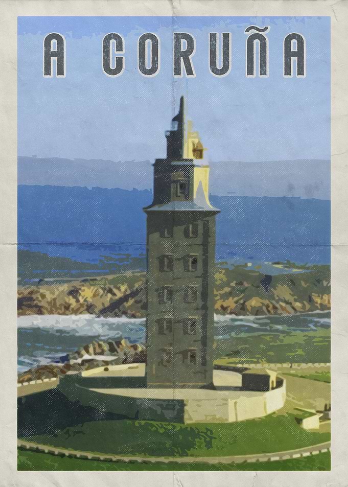 A Coruna Galicia Spain Art