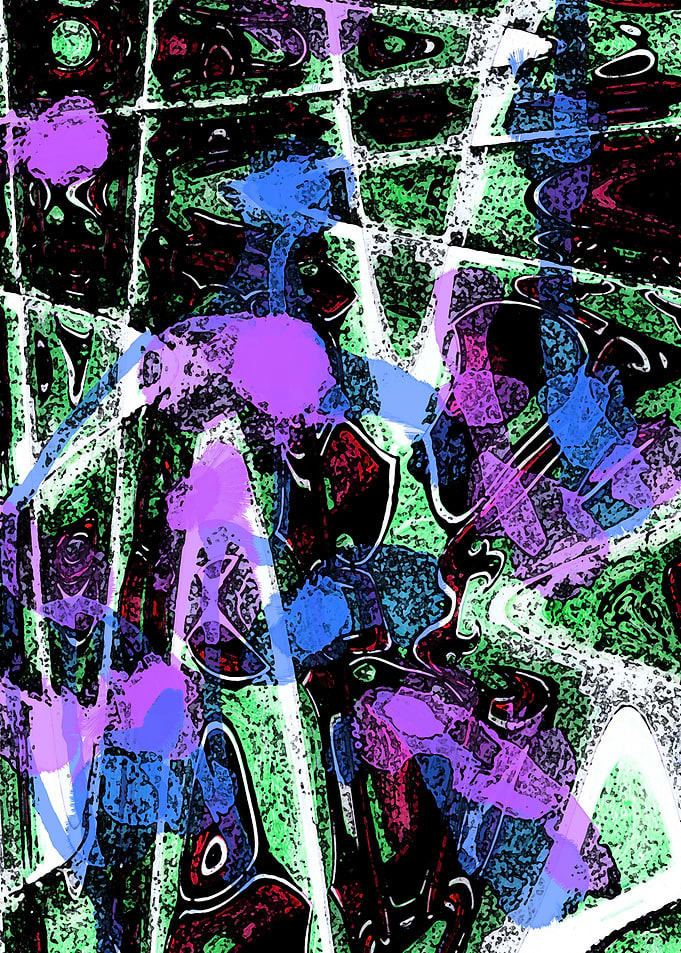 Fleur De Lys Abstracted