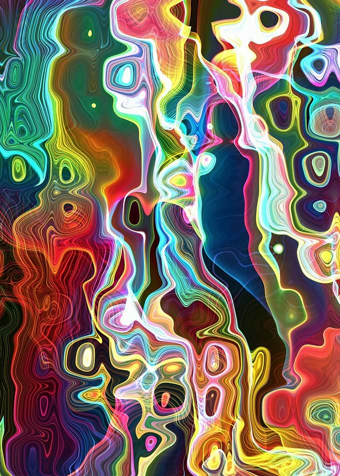 Abstract Shapes Background