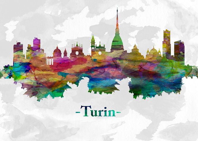 Turin Italy skyline